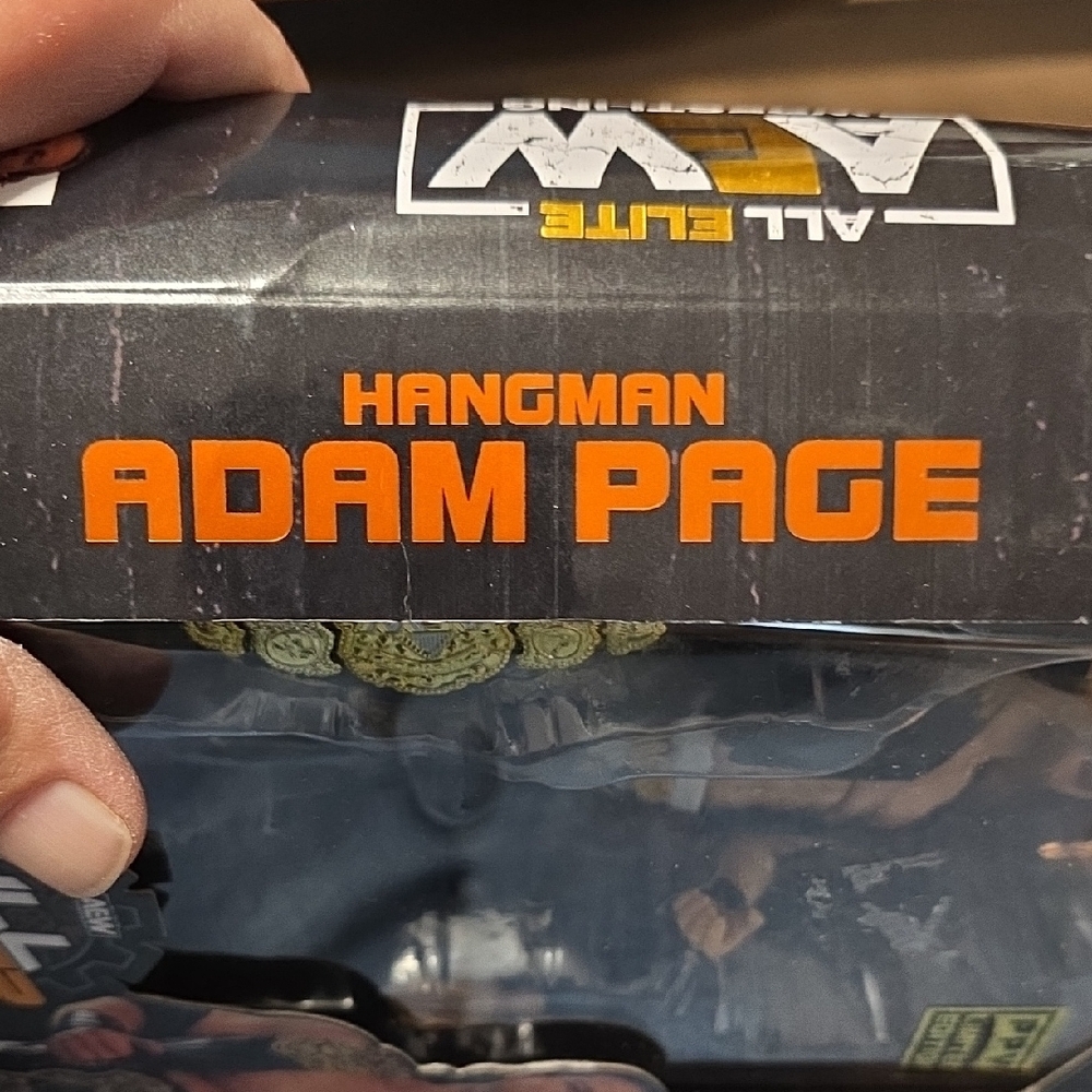 AEW Adam Page Action Figure with Championship Belt - Picture 2 of 8
